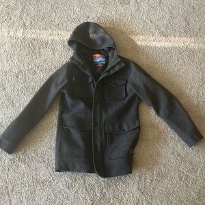 Hooded winter jacket